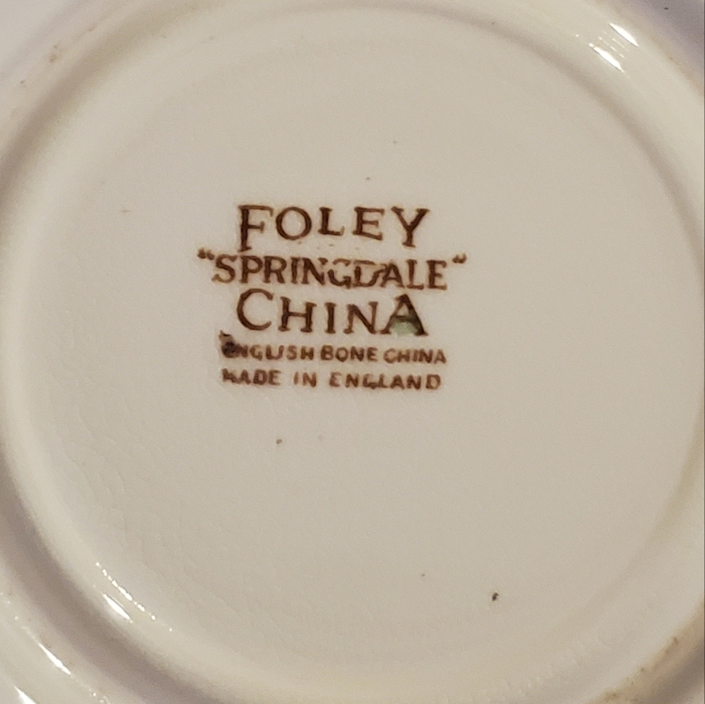 Foley Chine "Springdale" Made In England - Picture 6 of 8